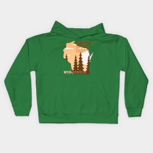 Willow river state park Kids Hoodie